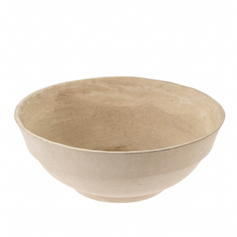 Sienna. Paper Mache Bowl -Large