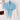 Soft Knit Triangle Scarf | Baby Blue