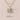 Birth Flower Book Necklace | April