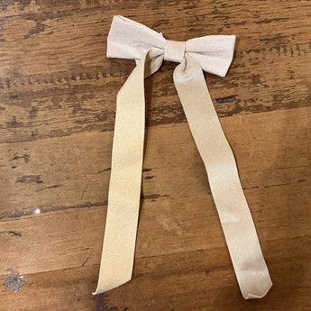 Velvet Bow with Clip