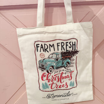 Cotton Holiday Bag - Farm Fresh