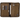 An open brown canvas document pouch organizer with black trim, shown flat against a white background. The organizer contains various stationery and medical items, including pens, a ruler, paper clips, a syringe, and a small vial.