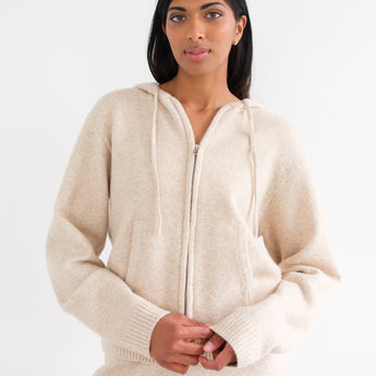 Full Zip Sweater | Brunette the Label