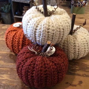 Crocheted Pumpkins