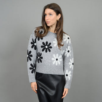 Severine Long Sleeve Crew Neck Pull-Over