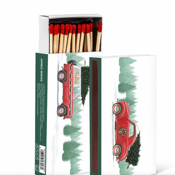 Holiday Match Stick Boxes