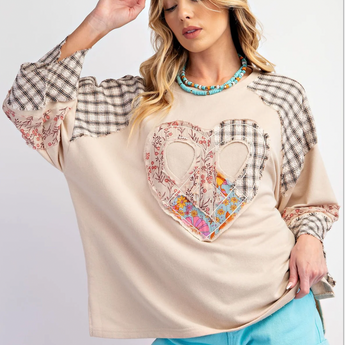 Heart Patch Pullover