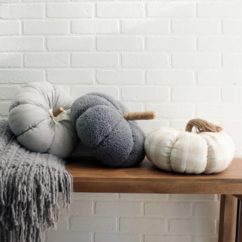 Sherpa Pumkin Cushion