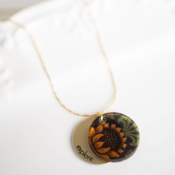 Secret Garden Charm Necklace