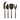 TIdes Cheese Knives Set of 4