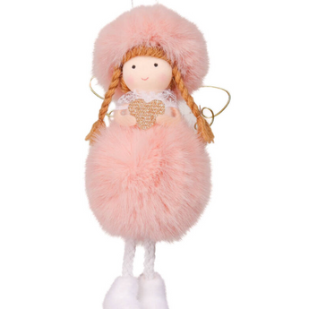 Bubblegum Flying Angel Ornament