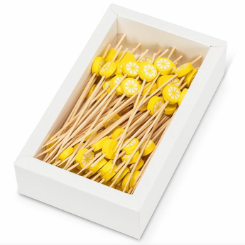 Lemon Cocktail Picks