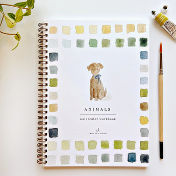 Emily Lex Watercolour Workbook | Animals