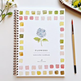 Emily Lex Watercolour Workbook | Flowers