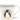 Ombre Taper Mug with Penguins