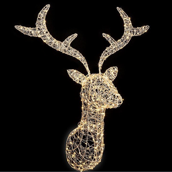 Stag Head with LED lights