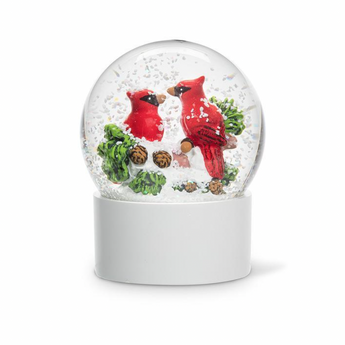 Cardinals Snow Globe