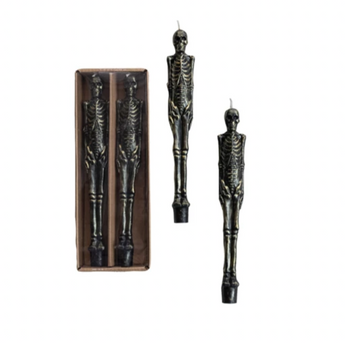 Skeleton Shaped Taper Candles