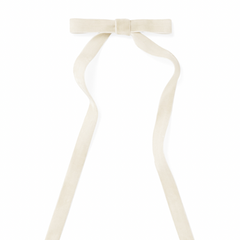 Deco Thin Bow (Beige)