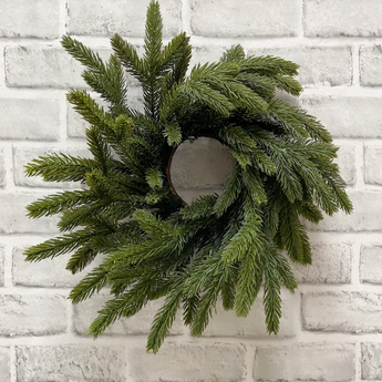 3.5" Spruce Candle Ring