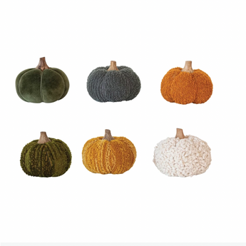 Velvet Pumpkins