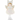 Cherub Doll - white fur and tulle petticoat and winter cap