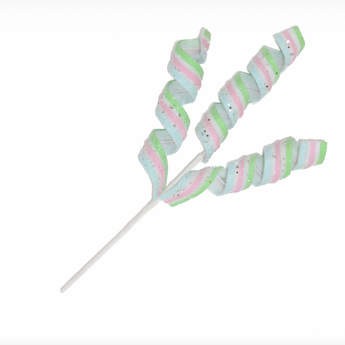 Pink, Blue and Green Candy Curl Spray