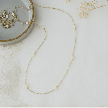 Ginny Mother of Pearl Necklace