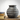 8.25" Black Terracotta Stripe Vase - The Lemonade Stand