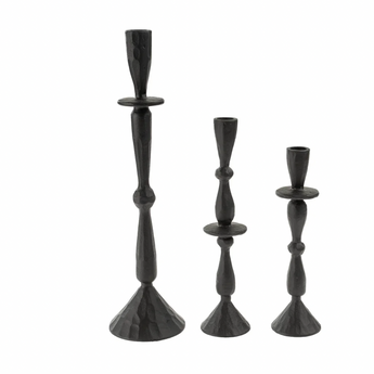 Imani Candle Holder in Colour Dune or Black