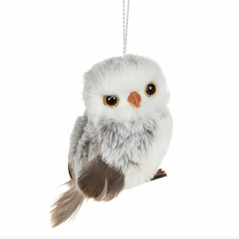 Fluffy Owl Ornament