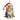 Kitten with Santa Hat Ornament