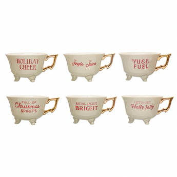 Stoneware Footed Teacup