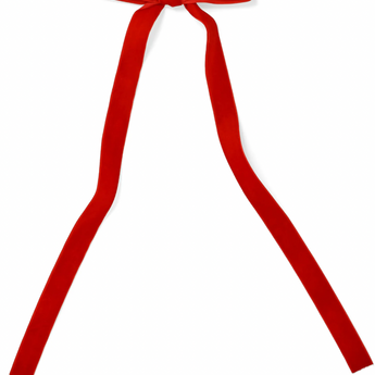 Deco Thin Bow (Red)