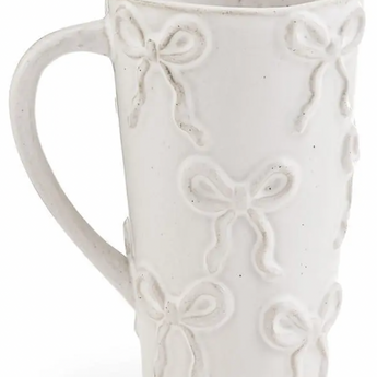White Bow Mug