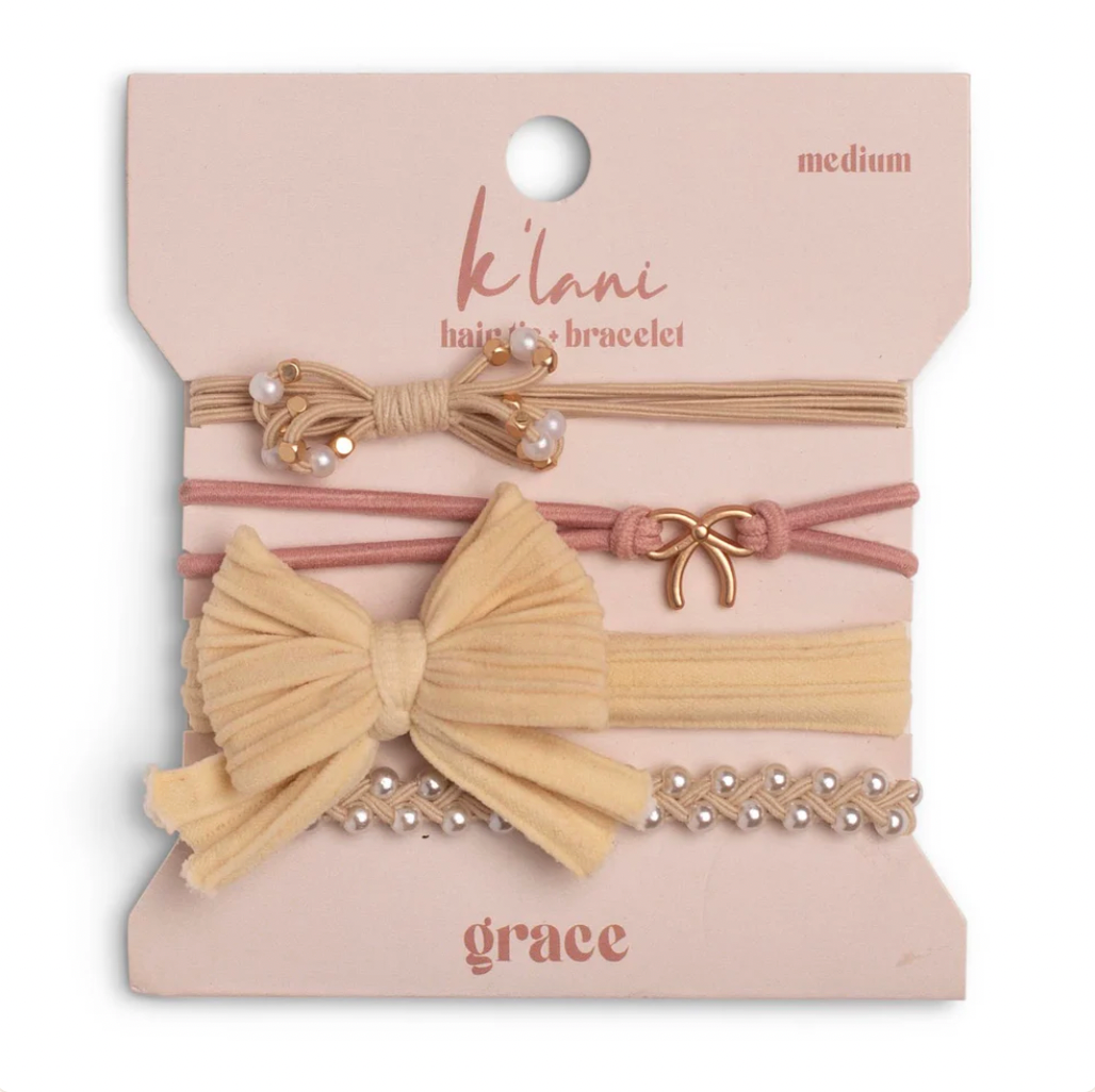 Hair Ties + Bracelets | K'lani – The Lemonade Stand Hair Ties + Bracelets | K'lani – The Lemonade Stand