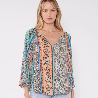 Bohemian Wide Sleeve Top