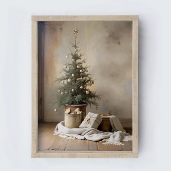 Vintage Christmas Tree | Wooden Sign