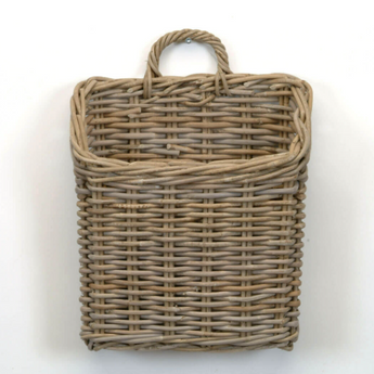 Wall Basket Kubu Grey