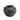 Low Round Terracotta Vase
