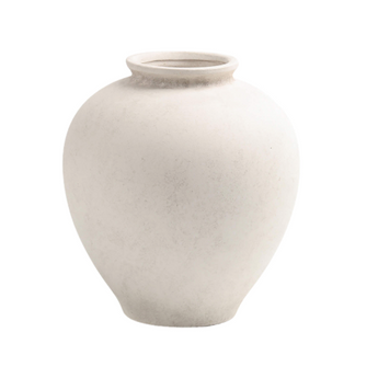 White Terracotta Vase