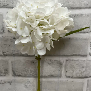Real Touch Hydrangea Stem 12"