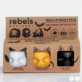3 Pack Skull Lip Balm