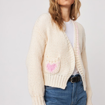 Greyson Cardigan | Blushing Vanilla