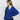 Megan Waffle Sweater | Cobalt Blue