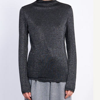 Black Shimmer & Shine Top