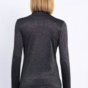 Black Shimmer & Shine Top