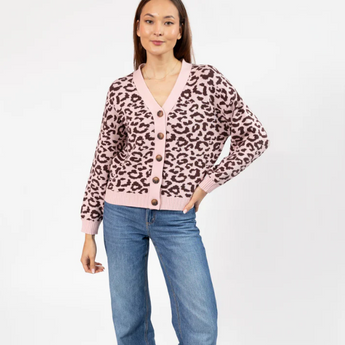 Leopard Cardigan | Smash + Tess