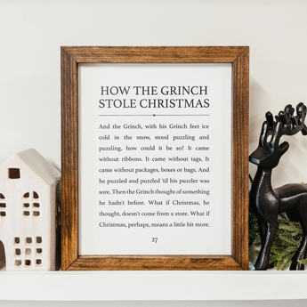 Grinch Christmas Sign