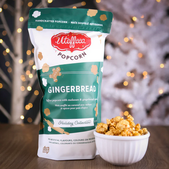 Utoffeea Gingerbread Popcorn